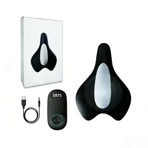Men's Kegel Pelvic Floor Trainer, for Tightening and Strengthening Muscle Training, Muscle Stimulator, Intelligent Remote-Controlled Glute Training Device for Men and Women (Dark Gray)