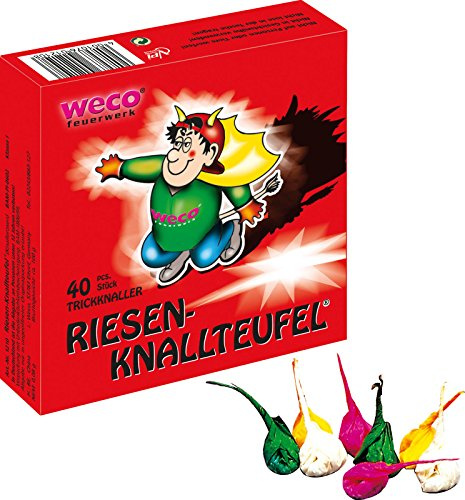 WECO RiesenKnallteufel Kat.F1 40 Stück Pro Schachtel