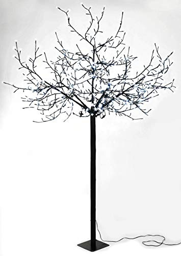 LED Baum mit 600 LEDs - 250 cm - für Innen und Außen - Farbe: kaltweiss