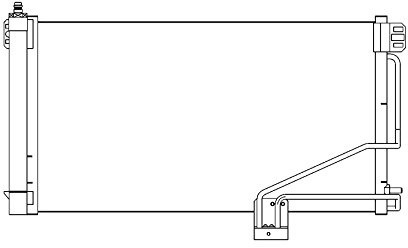 BEHR HELLA SERVICE 8FC 351 301-354 Kondensator, Klimaanlage
