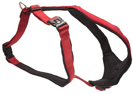 Wolters Cat&Dog Professional Comfort 62340 Geschirr Gr.5 70-85cm x 35mm rot/schwarz