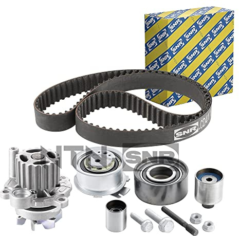 SNR KDP457.670 Pompa acqua + Kit cinghie dentate | Compatibile con: AUDI A3, A3 Cabriolet, A3 Sportback, A4 Allroad B8, A4 B8, A4 B8 Avant, A5, A5 Cabriolet, A5 Sportback