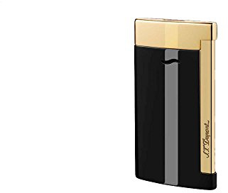 S.T. Dupont Slim 7 Lighter - Black/Gold
