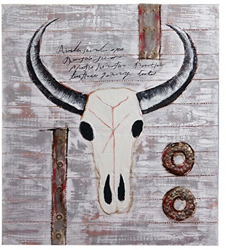 Mendler Ölgemälde Stier, 100x90cm