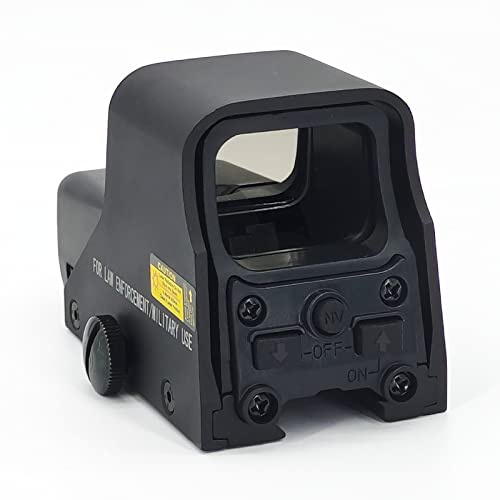 Minidiva 551 Holographic Sight Red Greenpoint Visier/Dot Sight Scope mit 20mm Rail, 10 Stufen Helligkeit