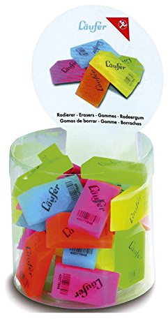 Radiergummi Läufer transluzent
