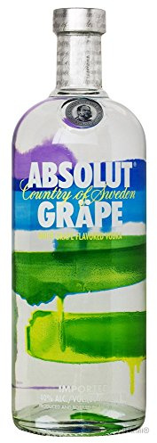 Absolut GRÄPE Flavored Vodka 40% Vol. 1l