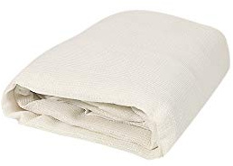 Garbric 9345 Toldo Vela, Triangular, Blanco, 5 x 5 x 5 m