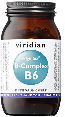 Viridian HIGH SIX® Vitamin B6 with B-Complex: 90 Veg Caps