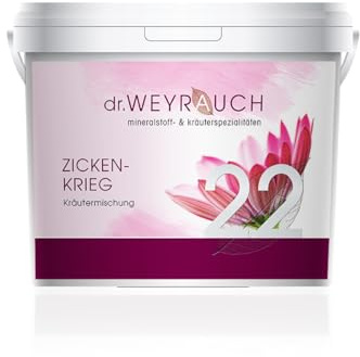 Dr. Weyrauch Nr. 22 Zickenkrieg | 400 g | Ergänzungsfuttermittel für Pferde | Mit Mönchspfeffer