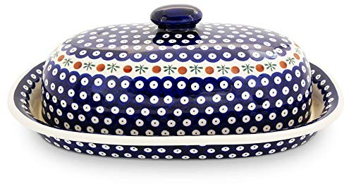 Bunzlauer Keramik Pot à pain 39,5 x 25,5 x 13.0 cm Motif 41