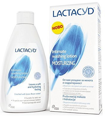 Lactacyd Intimate Feminine Wash Lotion Moisturizing with Biological L-Lactic Acid & Lotus Flower Extract - Soap Free 200ml by Lactacyd