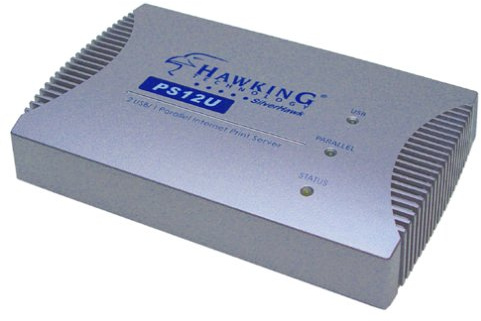 Hawking Technology 3-Port (2 USB + 1 Parallel) Internet Print Server