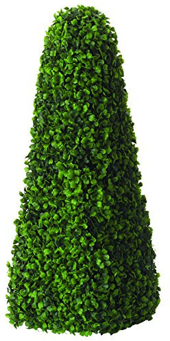 Gardman 02805 Topiary Obelisk Leaf Effect, Green, 20 x 20 x 20 cm