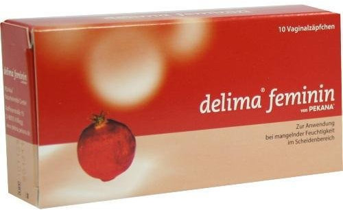 DELIMA FEMININ 10St Vaginalovula PZN:1150256