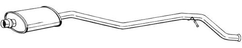 Bosal 286-833 Mittelschalldämpfer