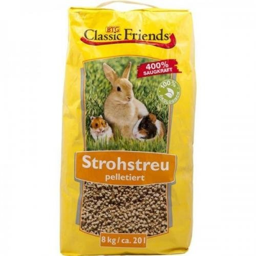 Classic Friends Strohstreu 20 l, Späne, Kleintierstreu