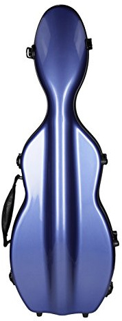 Geigenkoffer Glasfaser Ultra light 4/4 blau M-Case