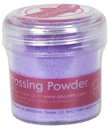 Docrafts 28 cl präglingspuder, lila