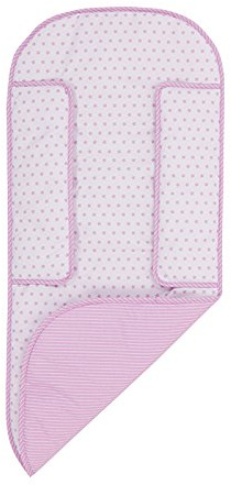 Bolín Bolón 1207140013200 - Colchoneta para silla de paseo, 80 x 35 cm, color rosa