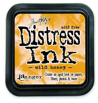 Ranger 431550 Tim Holtz Distress Ink Pad, Wild Honey, 7.5 x 7.5 x 37 cm, Kunststoff