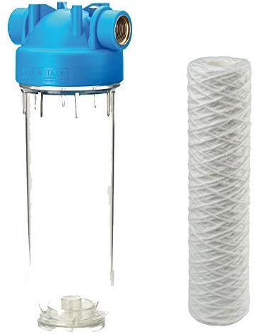 purway Crystal Group® DP1 PFA 25 mcr 5000L/h 3/4 Filtro de agua potable Prefiltro