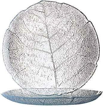 Luminarc ARC 10274 Aspen Teller flach, 19.1cm, Glas, transparent, 6 Stück