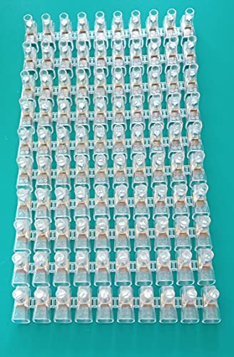 Flying Lüsterklemmen transparent 10 polig forbox 4,0 mm² aus Polycarbonat 450 V Packung 10 Stück