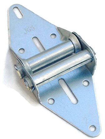 Garage Door Hinge #2 - Heavy Duty - 14 Gauge Steel with Galvanized Finish - Residential/Light Commercial Garage Door Replacement