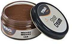 TRG the One Shoe Cream, Creme für Leder und Kunstleder, Braun (168 Whisky), 50 ml