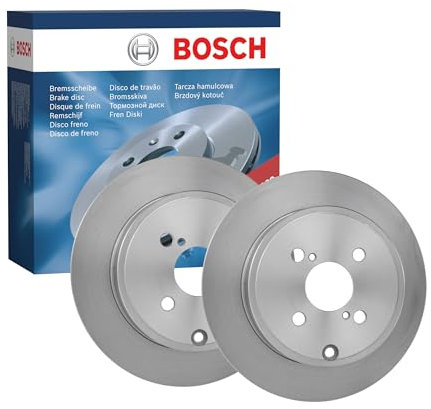 Bosch BD985 Discos de freno, certificación ECE-R90, 1 juego de 2 discos
