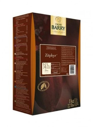 Barry Zephyr Weiße Schokolade, 34 %, 1 kg