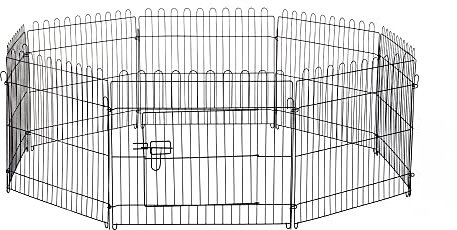 PawHut® Welpenauslauf Welpenzaun Laufstall Freilaufgehege Welpengitter Maße: 71x61cm