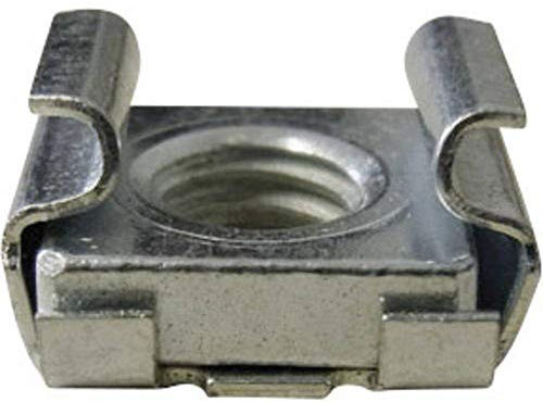 TOOLCRAFT 521798 Käfigmuttern M4 Stahl 10 St.
