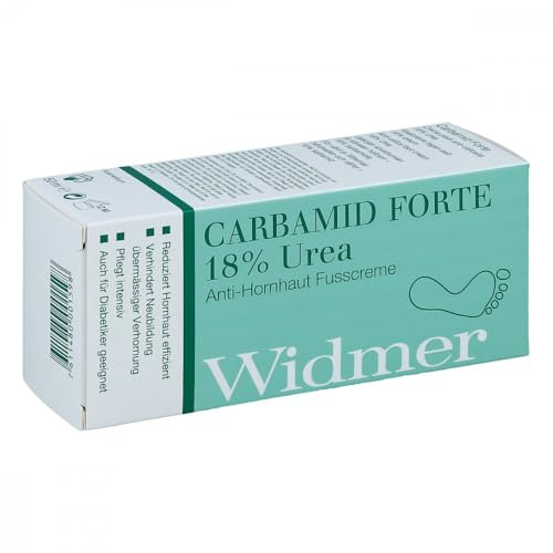 WIDMER skinexpert Carbamid Forte 18% Urea Anti-Hornhaut Fußcreme, 50 ml Creme