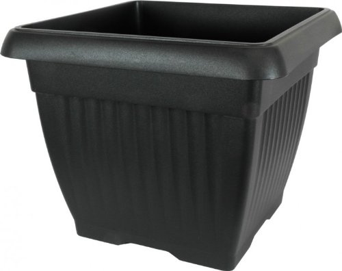 Terra 42L Pot., Dimensions (mm) 450x450x350, couleur anthracite