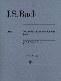 HENLE VERLAG DAS WOHLTEMPERIERTE Klavier 1 - arrangiert für Klavier [Noten/Sheetmusic] Komponist: BACH Johann Sebastian