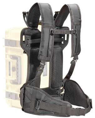 B&W Rucksacksytem für deinen robusten B&W Koffer Typ 5000, 5500, 6000, 6600, JET5000, JET6000, schwarz