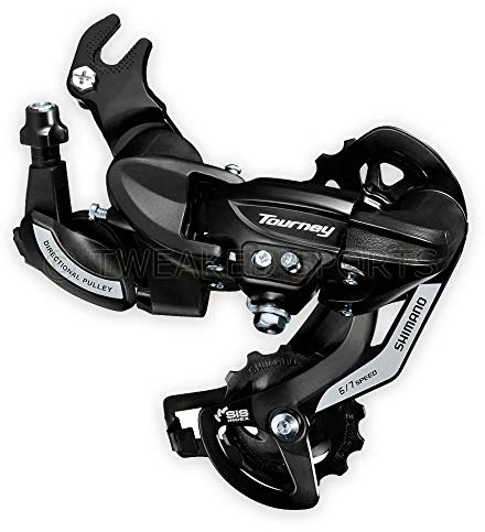 Shimano Desviador Trasero Tourney TY500 de 6/7 velocidades con Colgador