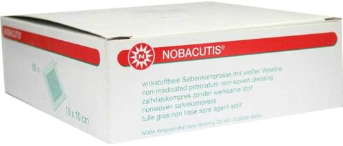 NOBACUTIS 1er Salbenkompressen 10x10 cm 50 St