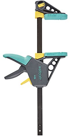 wolfcraft EHZ PRO morsetto per uso con una sola mano I 3031000 I Il morsetto per uso con una sola mano professionale: per serrare e aprire con una sola mano