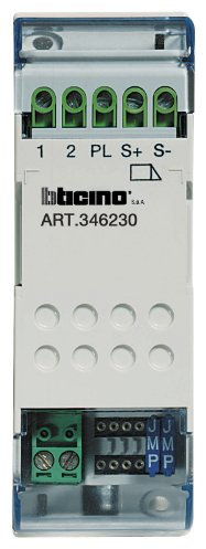 Bticino terraneo relè SERRATURA 2/8 FILI - 346230 - Attuatore digitale per porta elettrica 2/8fili