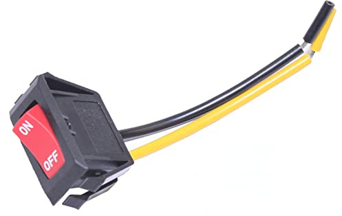 Hoover Switch, Wind Tunnel with 3 Leads 1 Yellow 1 Black