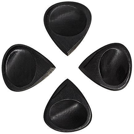 Jazz Tones Groove jazg-blh-4 schwarz Horn Plektrum Plektron Picks (4 Stück)