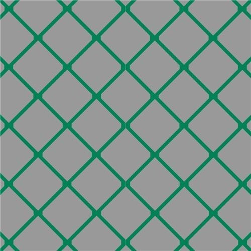 Sport-Thieme Kleinfeld-Fußballtornetz | Knotenloses Tornetz mit hochfester Polypropylen-Leine | Mit oberer Spannleine | 1 Stück | Weiß Grün | Für Kleinfeld Fußballtor