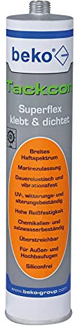 beko Tackcon 310 ml dunkelbraun Flexibler Hightec-Kleber Shore 45 240 310 5