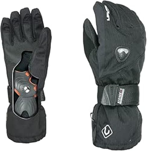 Level Fly JR - Guanti Neve Bambino e Bambina con Protezione Incorporata, Guanti Sci Bambino Impermeabili e Traspiranti con Cinturino Regolabile, Guanti Termici Bambino Ideali per Snowboard, 1 Paio