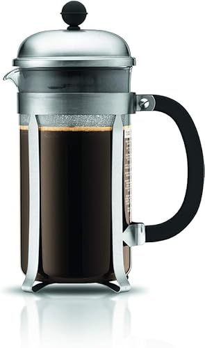 Bodum - 1928-57 - CHOCOLATIERE - Cafetera 8 tazas - 1.0 l - acero inox mate