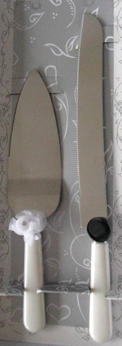 Tortenbesteck für die Hochzeitstorte - Tortenheber und Tortenmesser