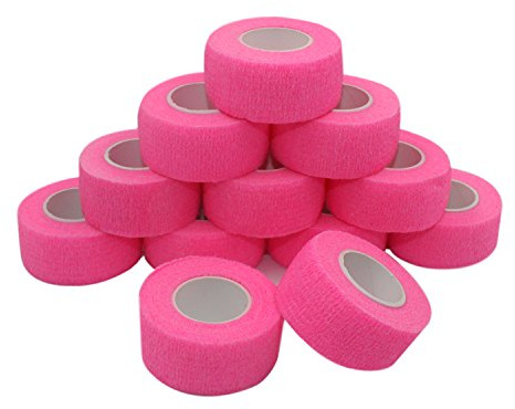 COMOmed selbstklebender verband elastische binde handgelenk bandage pflaster rolle Dog Bandagen Tierische Bandagen 2.5 cm X 4.5 m 12 Bände